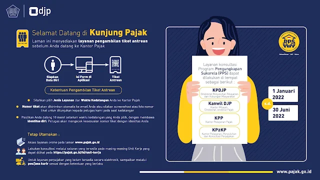 cara pendaftaran npwp online jadwal kunjungan pajak 2022