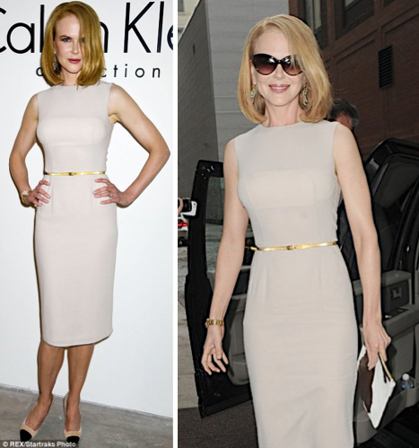 Nicole Kidman in Calvin Klein