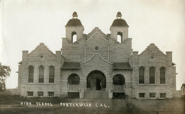 Porterville high school in 1909.