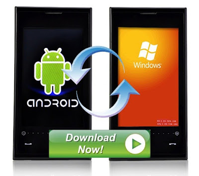 convert android into window 7