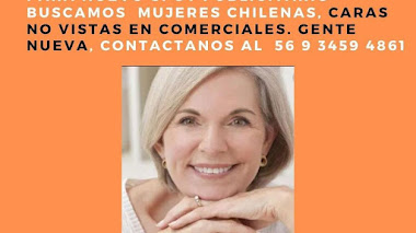 CHILE: Se buscan MUJERES entre 60 y 70 años para COMERCIAL