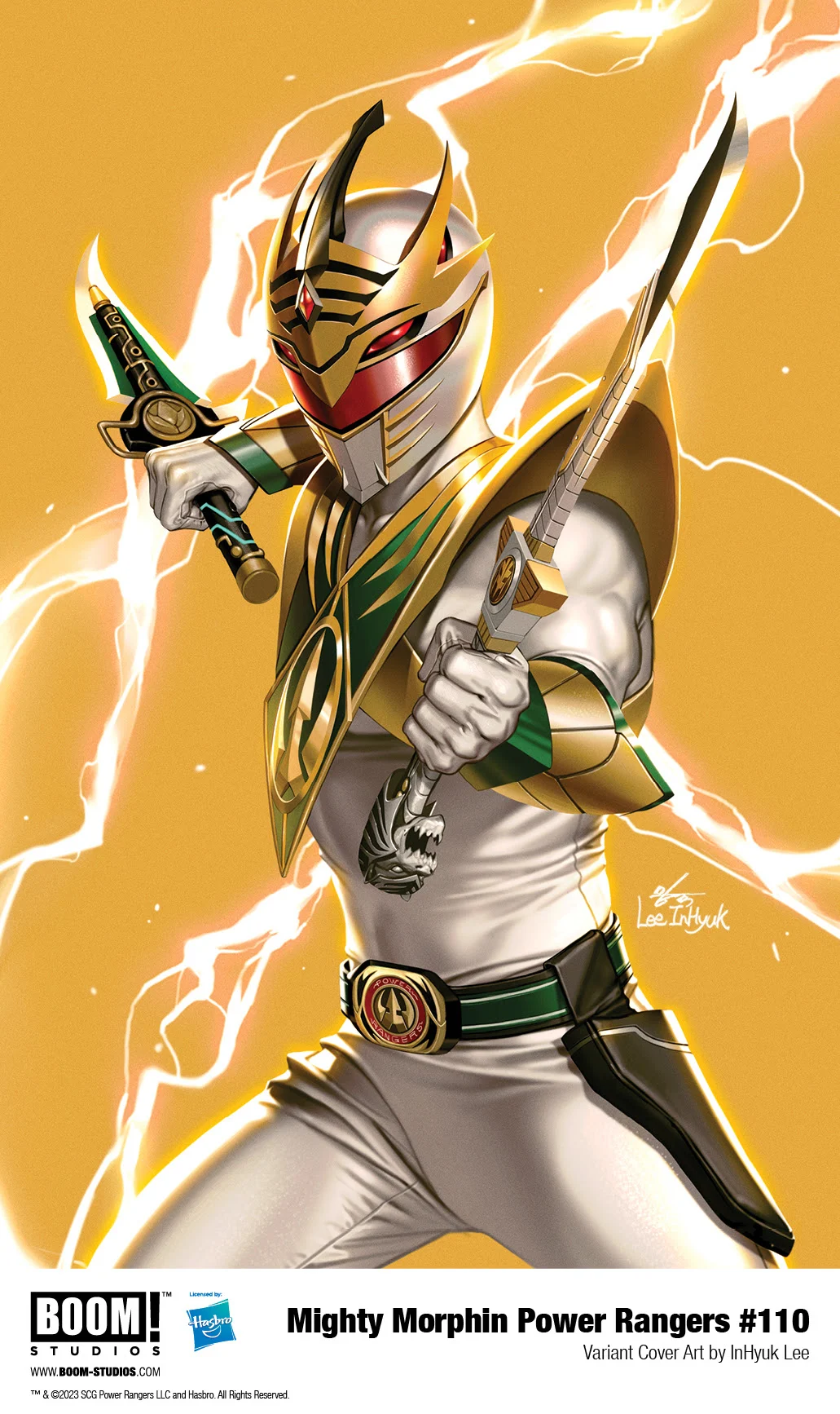 Mighty Morphin Power Rangers #111 Preview - Variant Cover 4