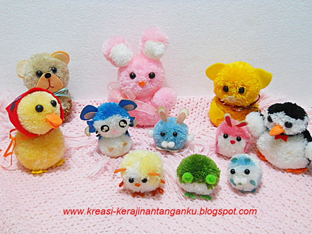 Kreasi Craft Boneka pom pom