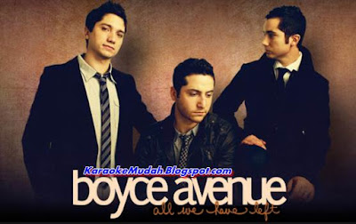 Lagu Karaoke Barat Boyce Avenue ft Tyler Ward - Fix You