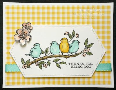 Heart's Delight Cards, Free As A Bird, 2019 AC Sneak Peek, Stampin Up!