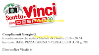 Logo Ecco la prova che con Despar ''Scatta e Vinci'' si vince subito!