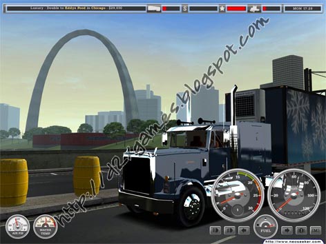 Free Download Games - 18 Wheels Of Steel Haulin