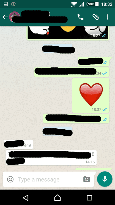 WhatsApp animated emoji