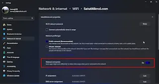 Cara Mengaktifkan Metered Connection di Windows 11