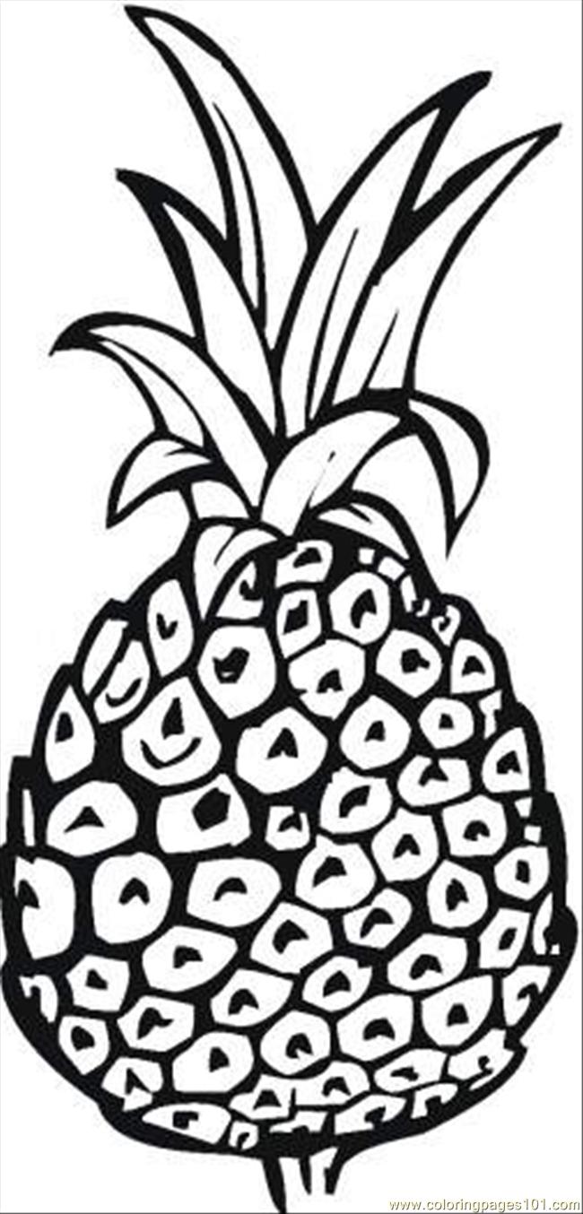 Here is a coloring page Pineapple You can print these images to be colored pineapple Do not worry all you can it for free