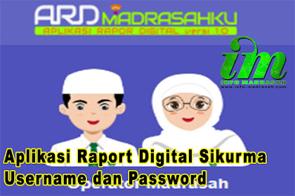 Aplikasi Raport Digital Sikurma - Username Dan Password