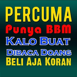 DP BBM Paling Lucu dan Ngakak Terbaru Tahun Ini