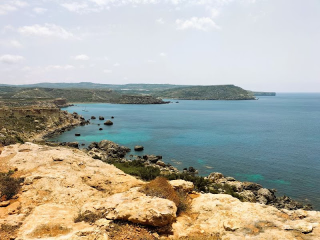 veduta sentiero costiero Malta