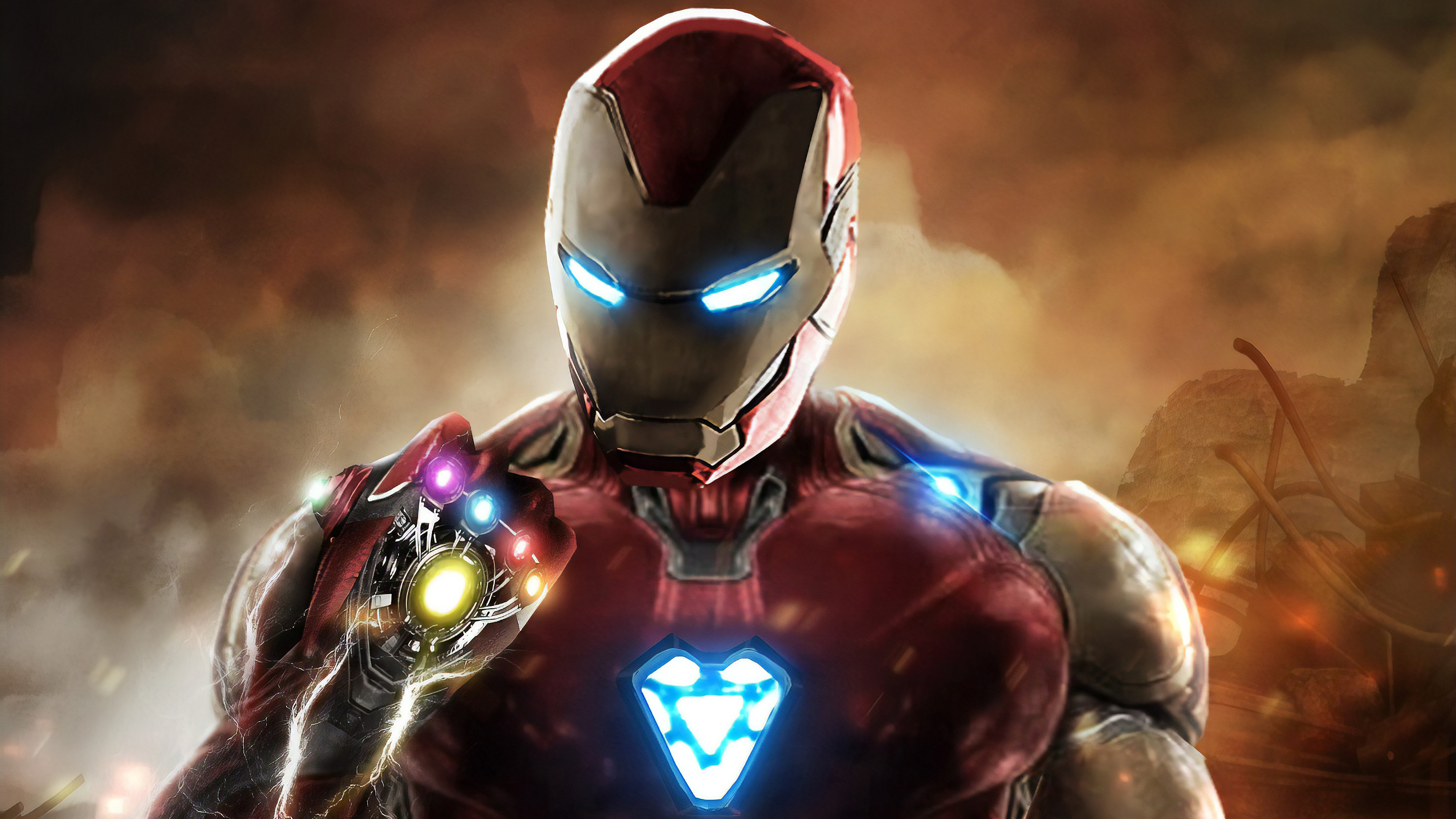 Avengers Endgame  Iron Man Infinity Stones 8K 171 
