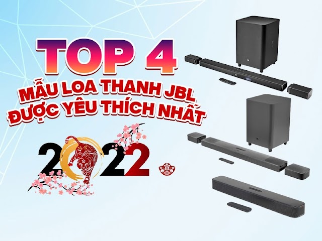 Top 4 mẫu loa thanh JBL được yêu thích nhất 2022