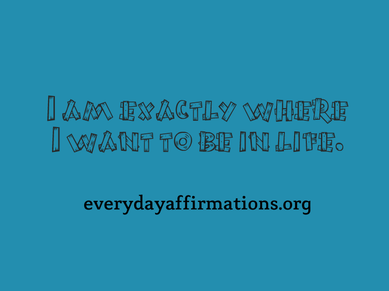 Affirmations for a Good Life  Everyday Affirmations