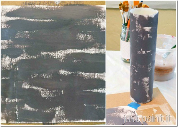 paint faux birch 30