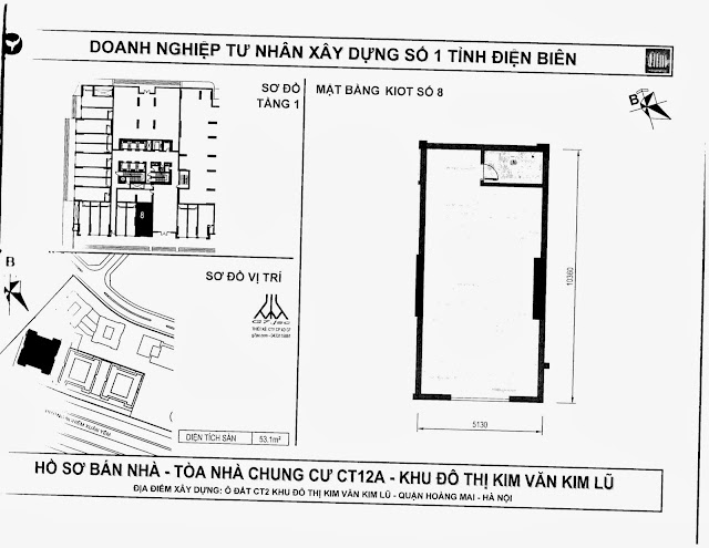 Ô số 08 Kiot CT12A Kim Văn Kim Lũ 