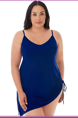 Plus Size Swimdress With Underwire Bra