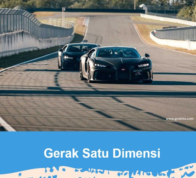 Materi Gerak Satu Dimensi 