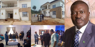 Photos: Nollywood Actor Kanayo O. Kanayo Opens His Multimillion Naira House In Imo State