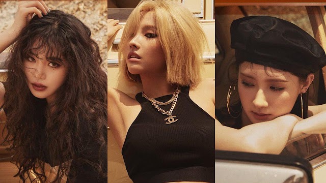 (G) I-DLE Rilis foto konsep Soyeon, Soojin, dan Miyeon Untuk lagu 'Uh-Oh'