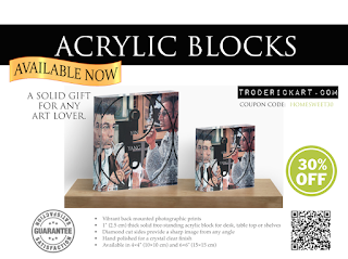 30% off Acrylic Blocks at www.troderickart.com