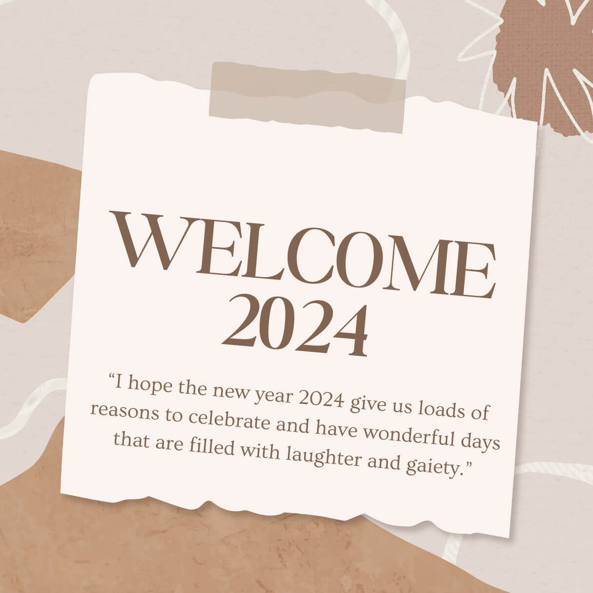 Welcome 2024