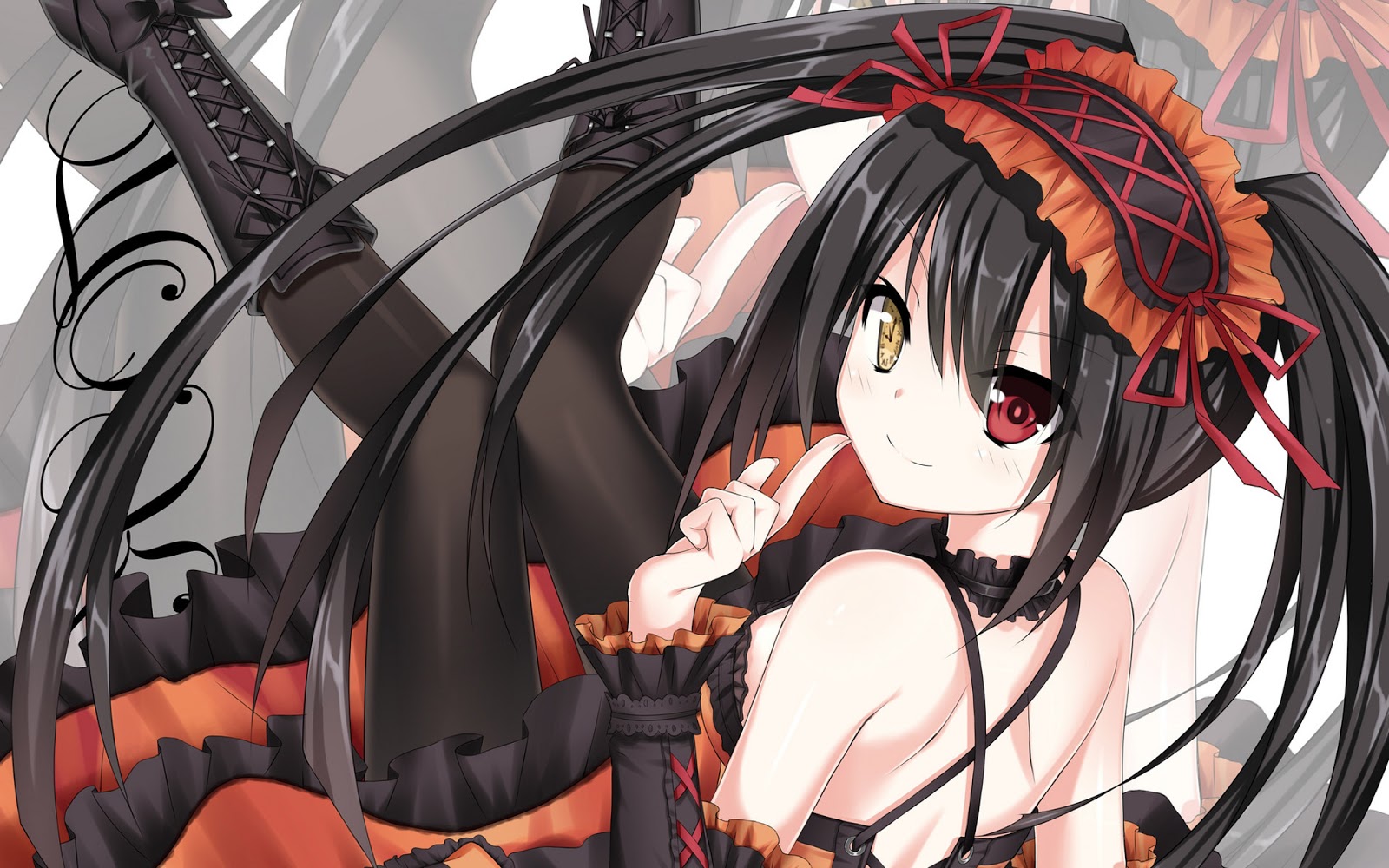 Date A Live Anime Tokisaki Kurumi Anime Girl HD Wallpaper Desktop ...