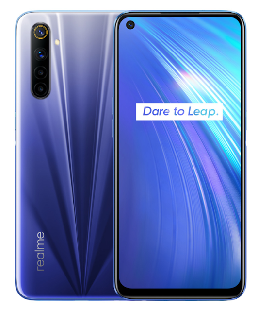 Realme 6 Specification Dimentions, Weight, Operating System, Processor, GPU, Battery, RAM, Storage, Display, Display Resolution, Camera & Price