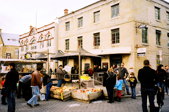 Hobart Tasmania Salamanca Markets