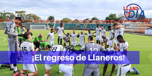 GALERÍA: EL REGRESO DE LLANEROS FC A VILLAVICENCIO