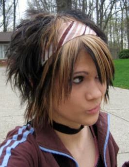 short emo girl hairstyles Emo hairstyles for girls Dark Styles the goth goodies website