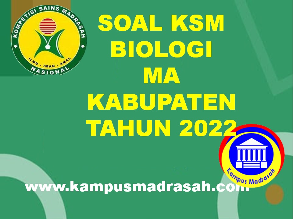 Contoh Soal KSM Mapel Biologi