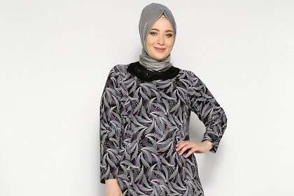 40+ Koleski Terbaik Gamis Batik Modern Untuk Orang Gemuk