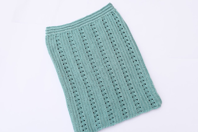 1 Crochet Imagen Falda para hace este increible conjunto con blusa a crochet y ganchillo Majovel Crochet ganchillo facil sencillo bareta paso a paso