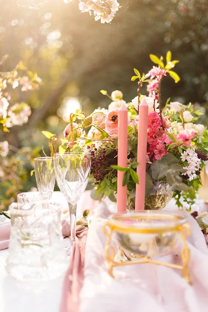 poppy and sage photography weddings cherry blossoms bride groom cake styling