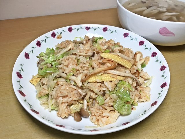 素食菇菇料理、菇菇炒飯、菇菇湯~素食家常菜、簡單料理