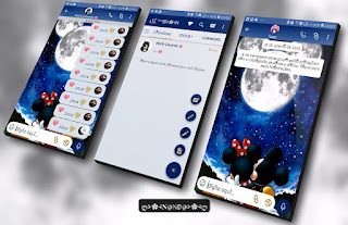 Minnie Mickey Night Theme For YOWhatsApp & Fouad WhatsApp By Nanda