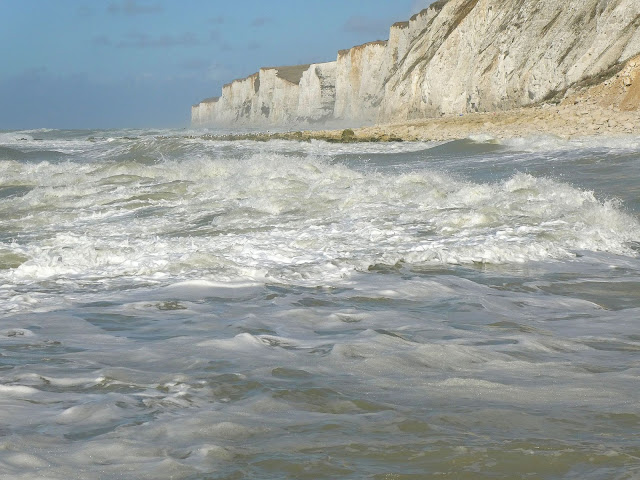 Penly, la falaise vers Biville-sur-Mer et Criel