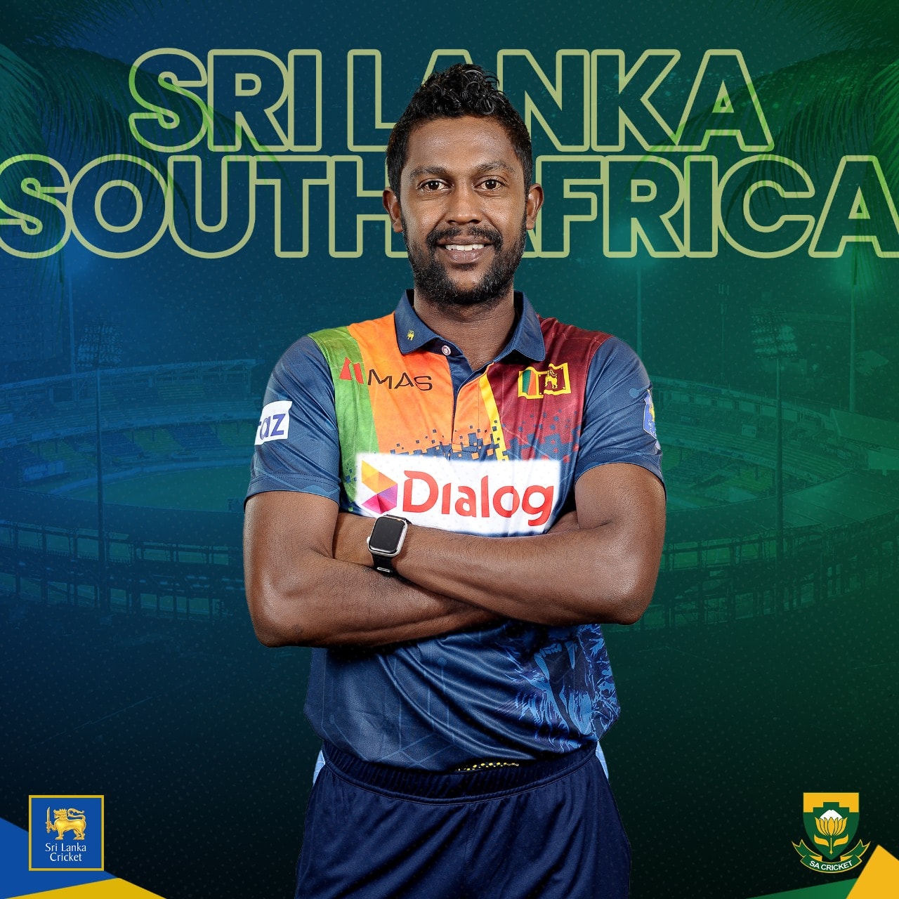 Here's Srilankan squad for the T20I series vs south Africa