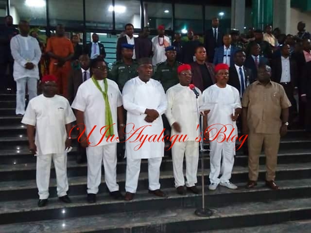 JUST IN: Southeast Governors bans all activities of Indigenous People of Biafra, IPOB in the region