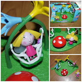 Nick jr, swings, Ben and Holly