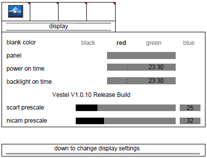 TV Service menu OEM 27MB11 