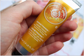 the body shop honeymania hand cream