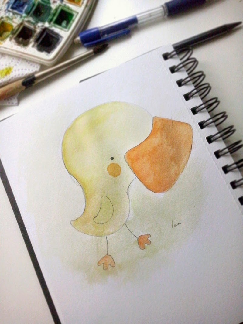 Cómo dibujar un patito ¡súper fácil!