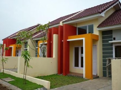 Contoh warna cat rumah minimalis