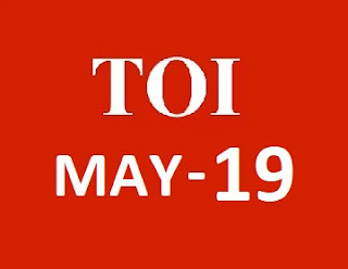 TOI & Economic Times e-paper Today 19 May 2019 PDF Download