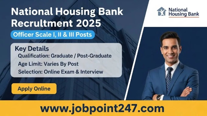 National Housing Bank Recruitment 2025: Apply Online for 10 Officer Posts