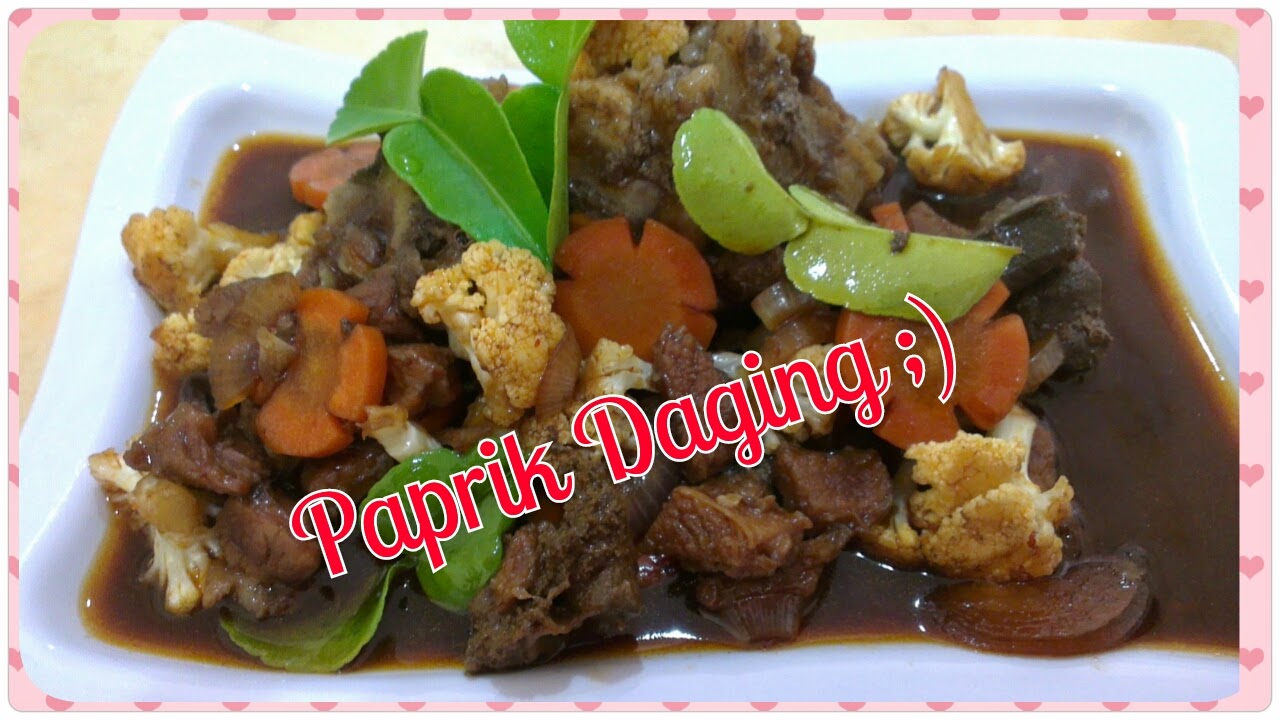 CAHAYA HIDUPKU: RESEPI PAPRIK DAGING. emmm dapnya :)